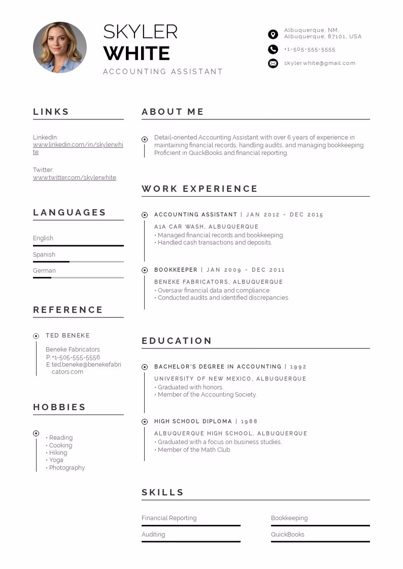 Czym jest Account Assistant Finance?
