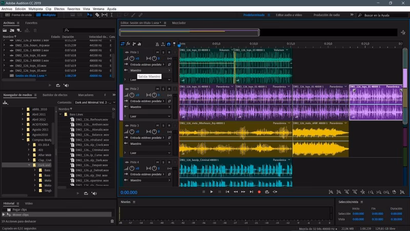 Jak zmienić język w Adobe Audition?