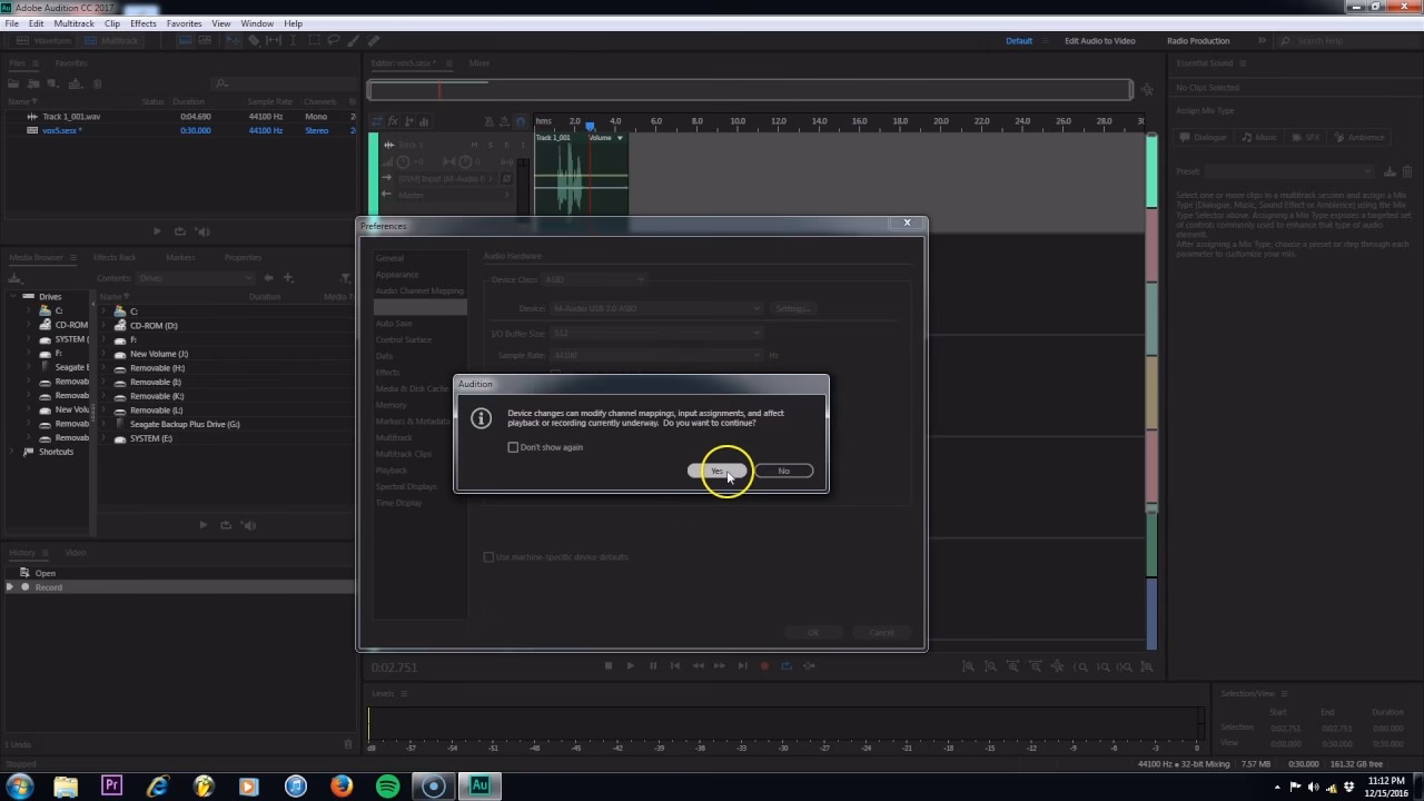Jak naprawić opóźnienie w programie Adobe Audition?