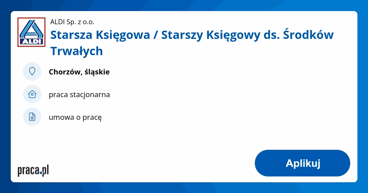 Czy praca w ALDI jest ciężka?