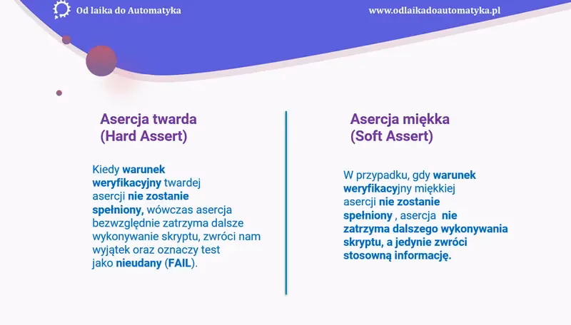 Czym jest asercja?