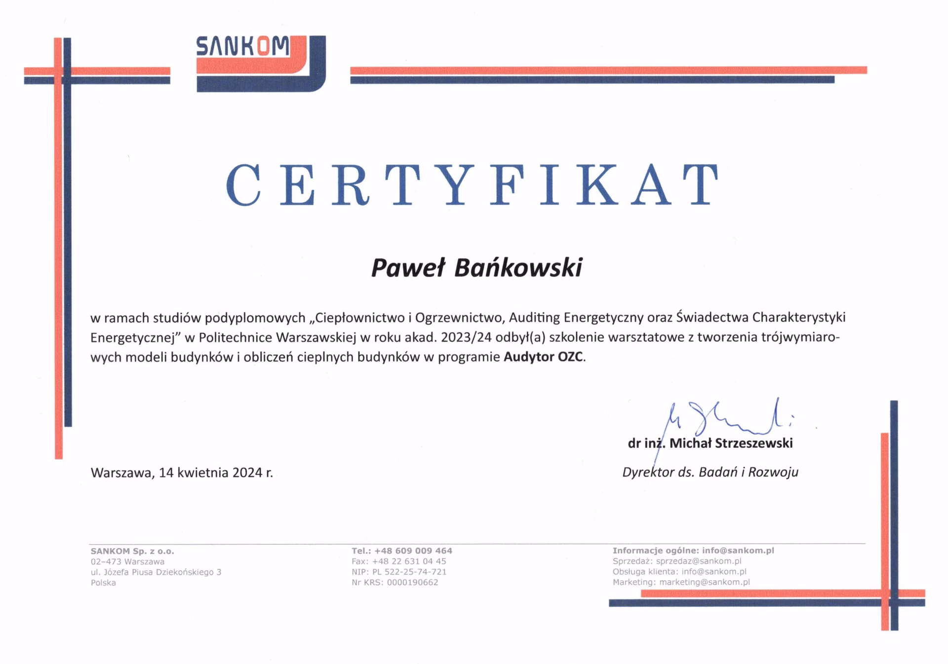 Co to jest audyt OZC?