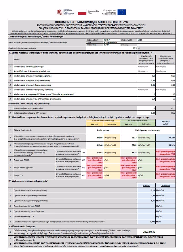 Ile trzeba zapłacić za audyt energetyczny?