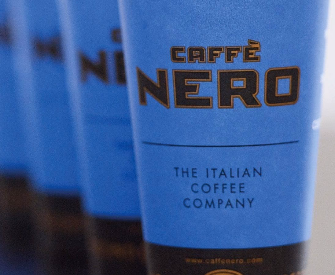 Why does Caffè Nero have 2 F?