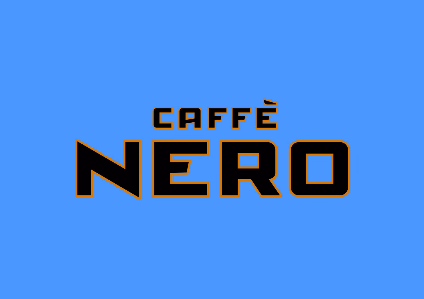 What does Caffè Nero mean in Italian?