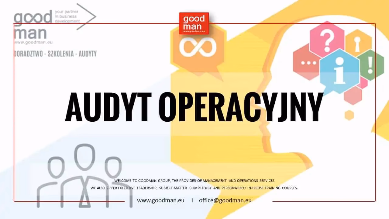 Co oznacza audyt operacyjny?