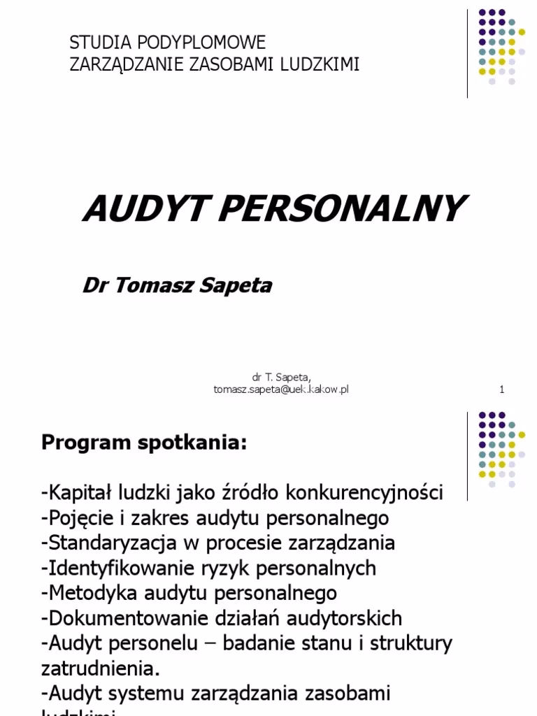 Co to jest audyt zasobów ludzkich?