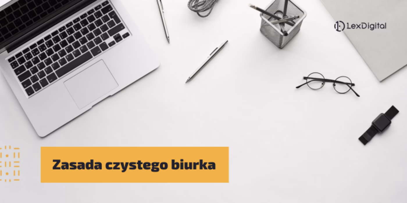 O czym należy pamiętać po odejściu od komputera?