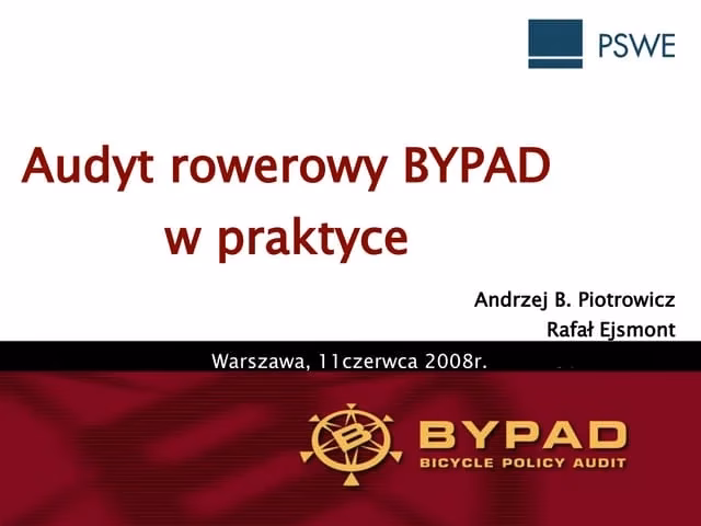 Czym jest audyt rowerowy?