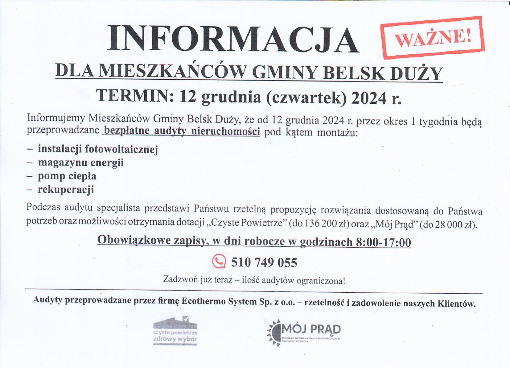 Jaki jest termin składania sprawozdania z audytu?