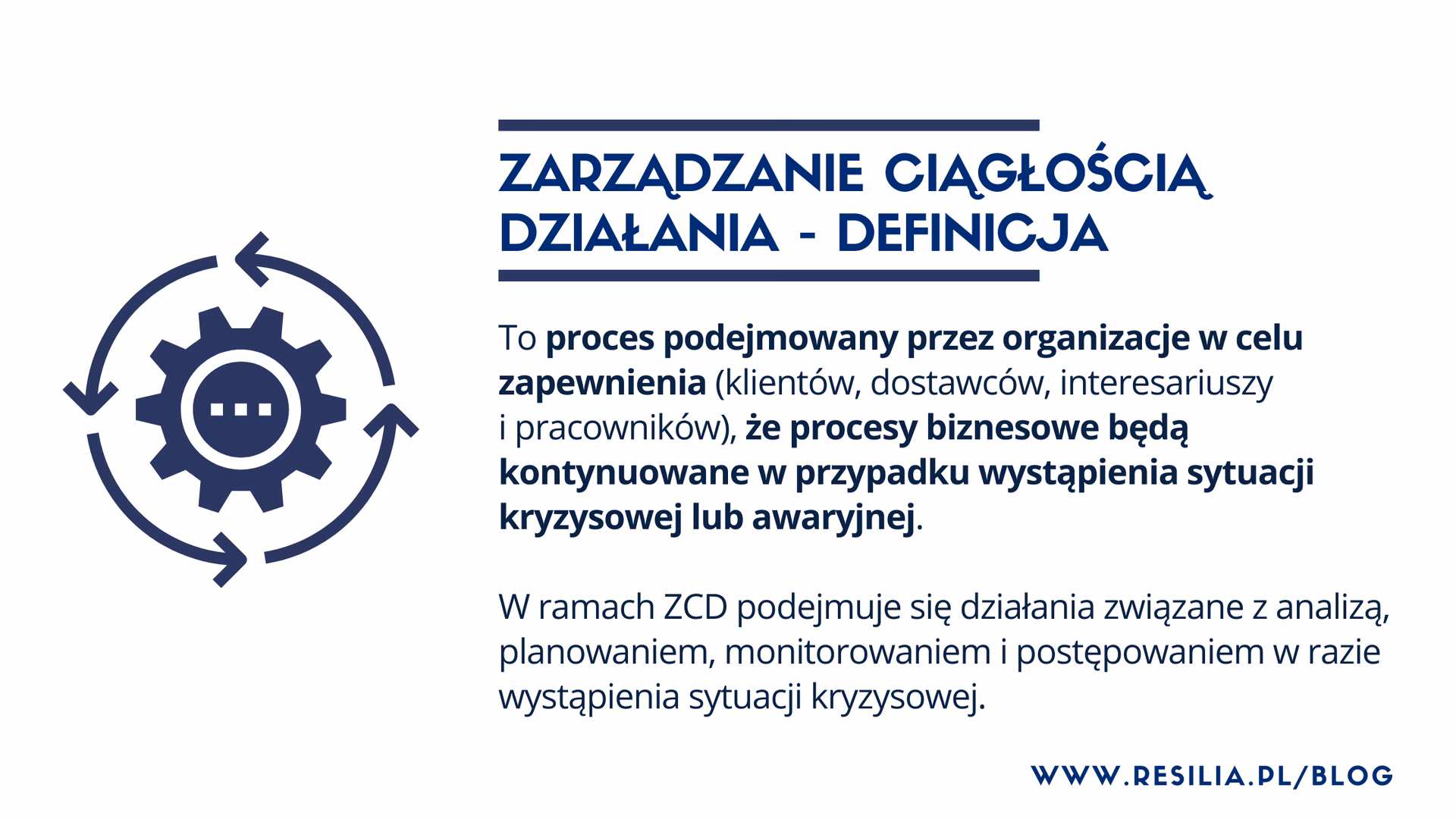 Co to jest Plan Ciągłości Działania?