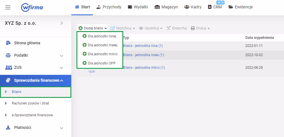 Na czym polega zasada ciągłości bilansowej?