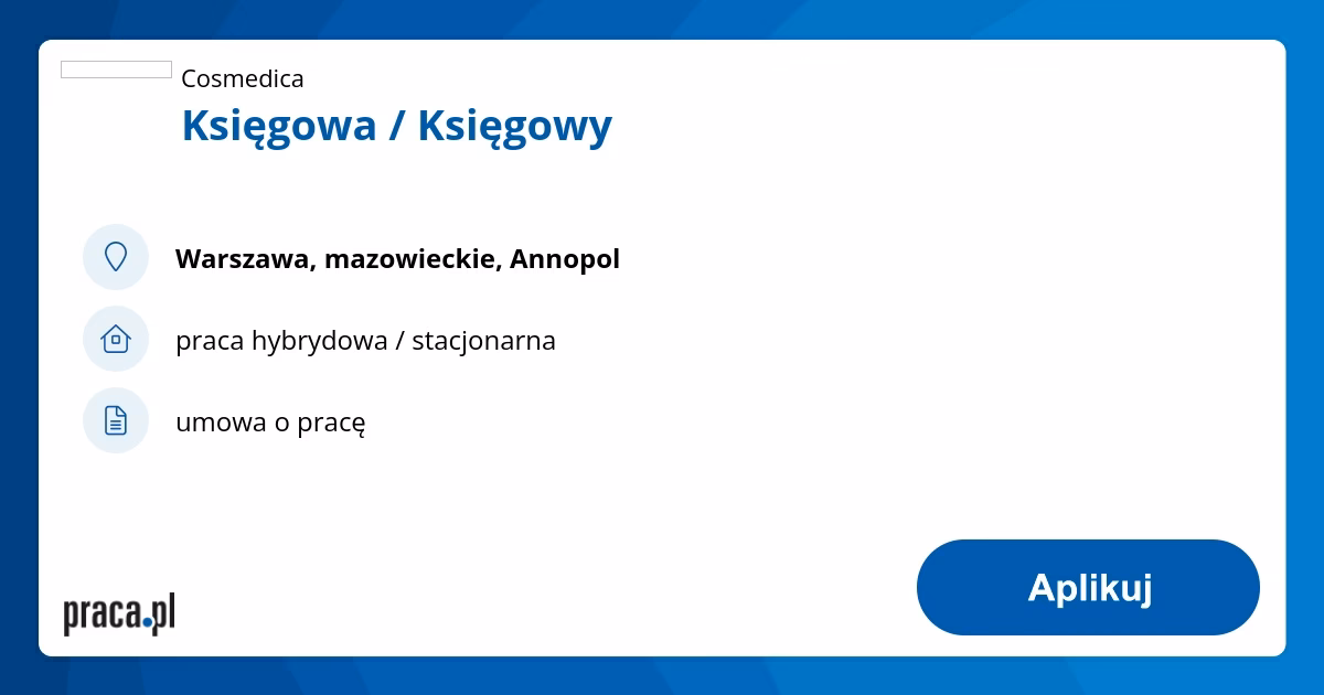 Ile aptek ma Cosmedica?