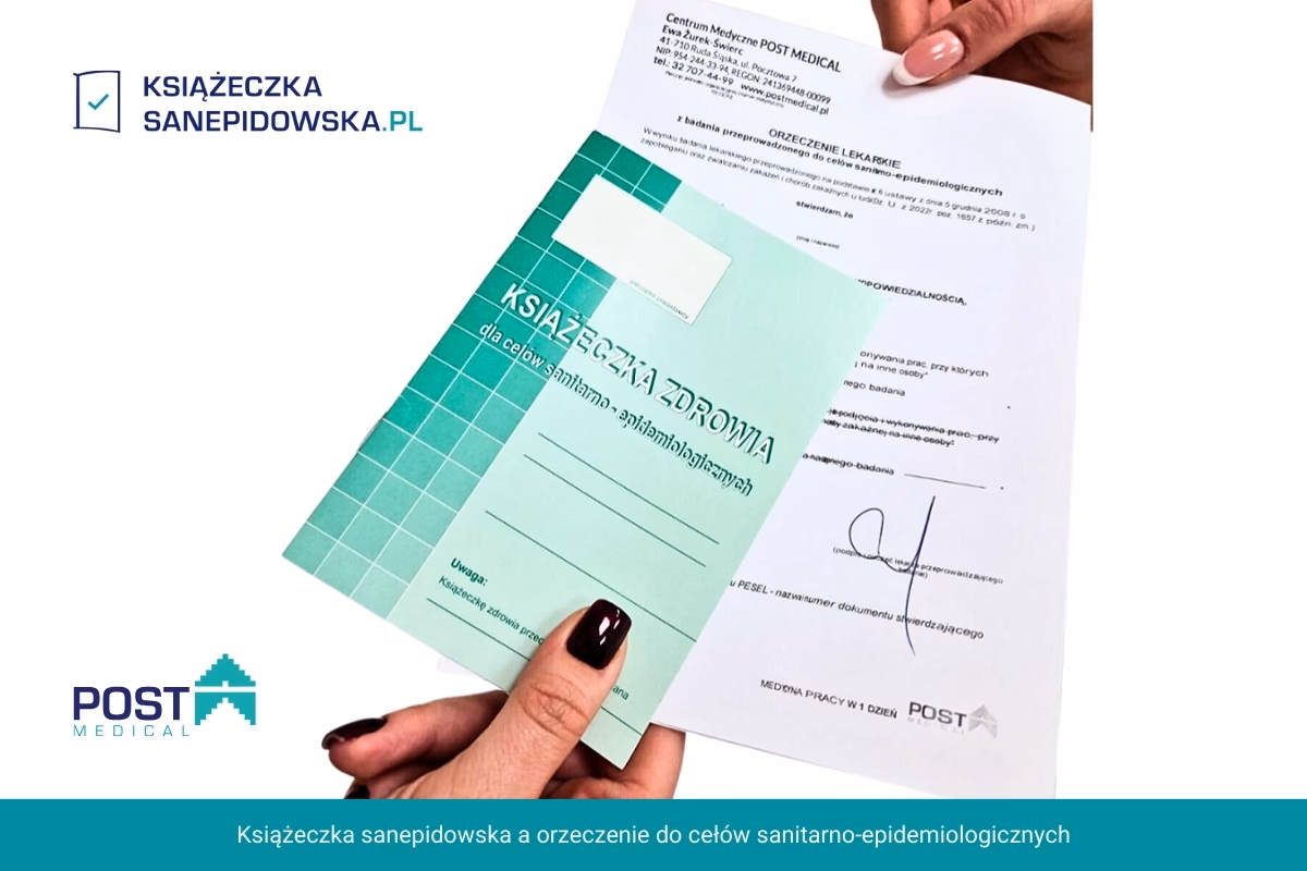 Jakie zawody muszą mieć książeczkę sanepidowska?