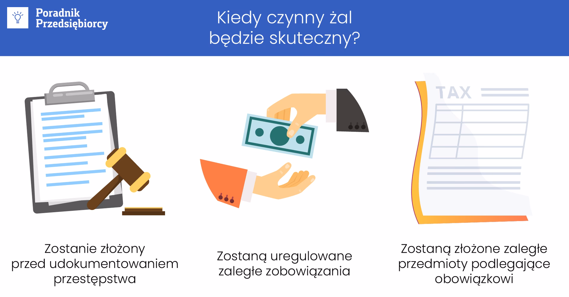 Czy czynny żal może złożyć księgowa?