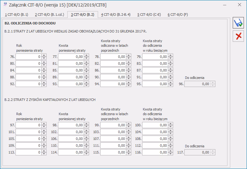 Co grozi za niezłożenie CIT-8 w terminie?