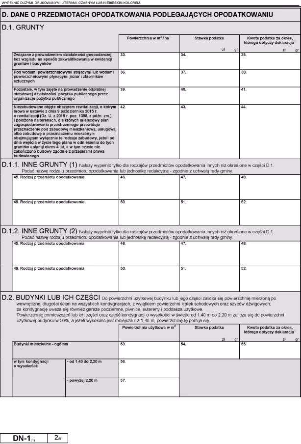 Jak złożyć deklarację podatku od nieruchomości online?