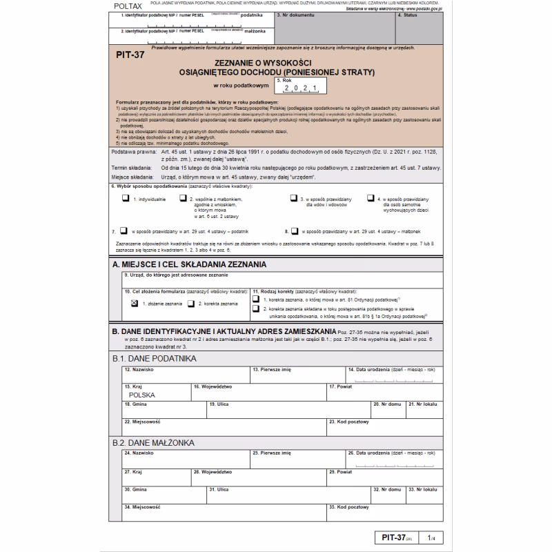 Jak rozliczyć PIT-37 za darmo?