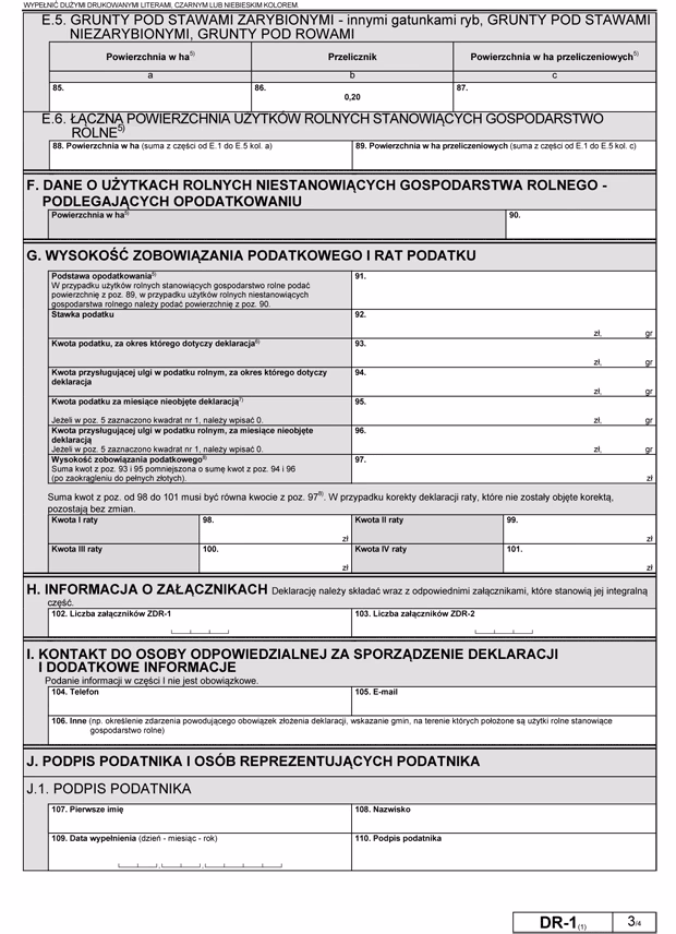 Kiedy powstaje obowiązek podatkowy w podatku rolnym?