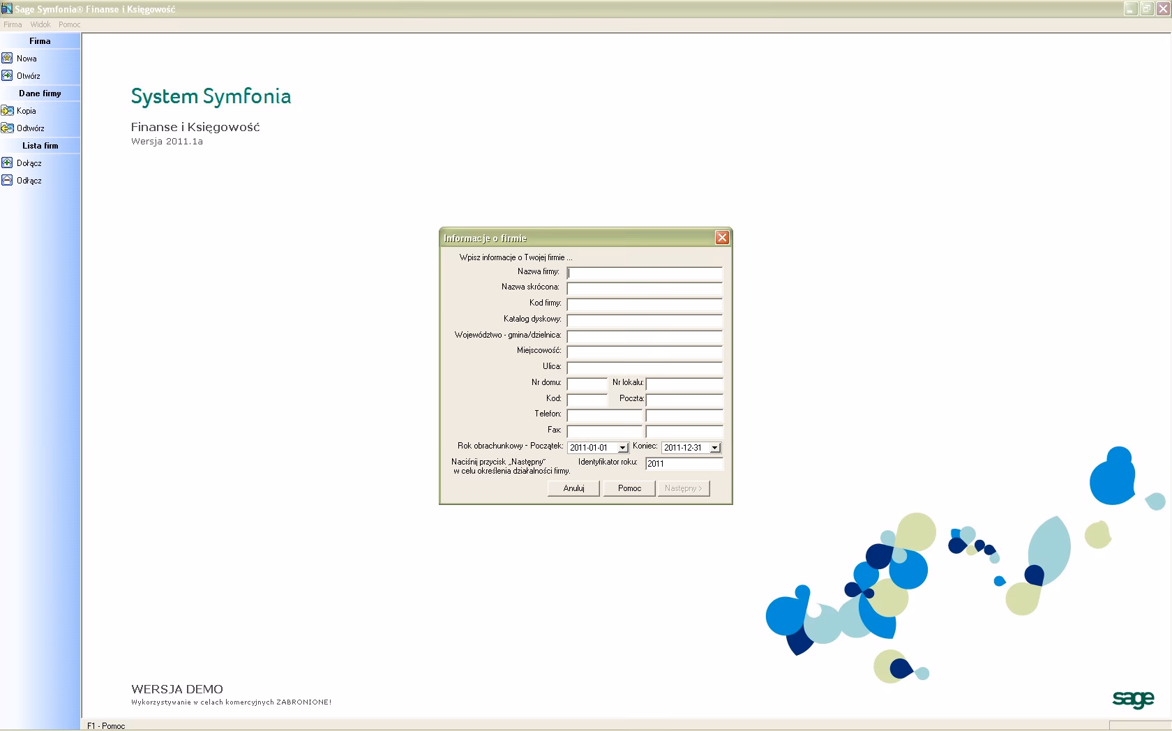 Jaki jest program symfonii?