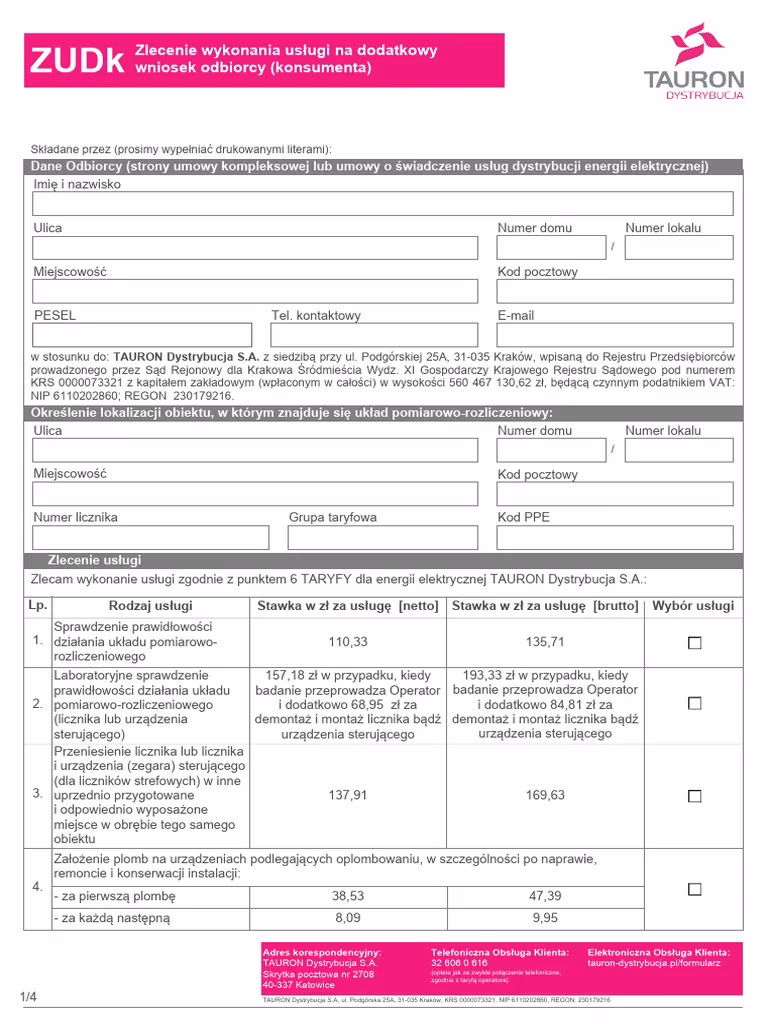 Czy Tauron przeprowadza kontrole?