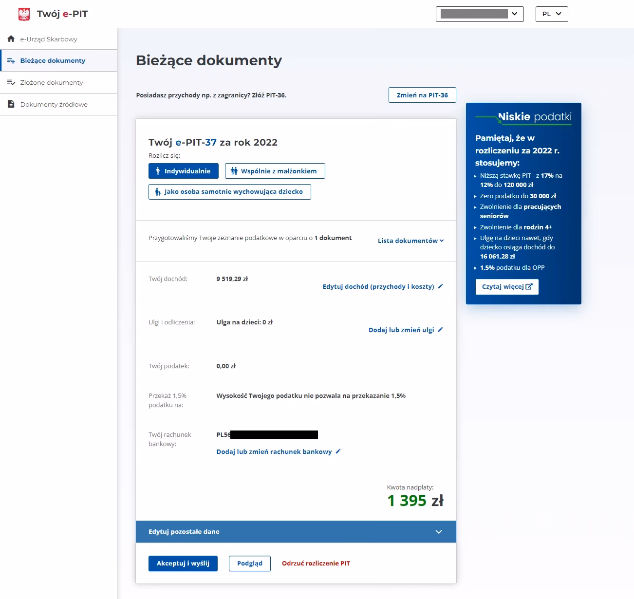 Kiedy można się rozliczyć na EPIT?