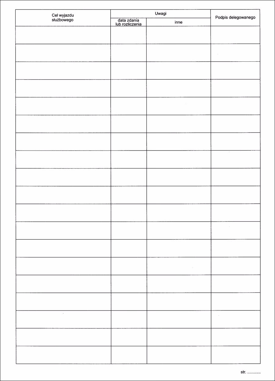 Czy delegacja sędziowska jest dokumentem księgowym?