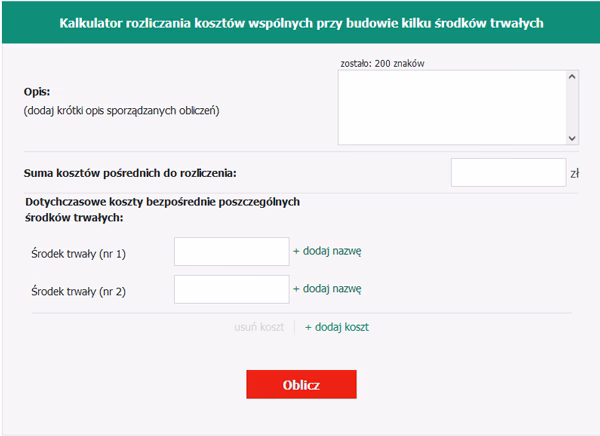 Jakie są koszty wytworzenia środków trwałych w budowie?