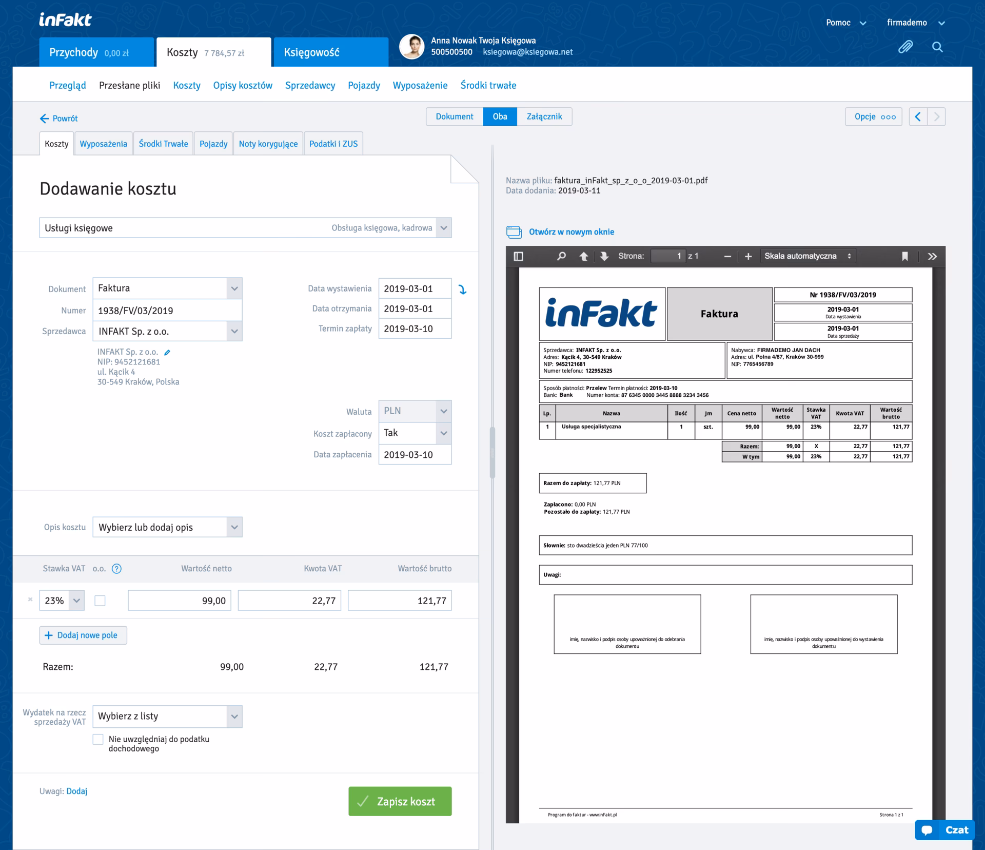 Czy można wziąć fakturę online?