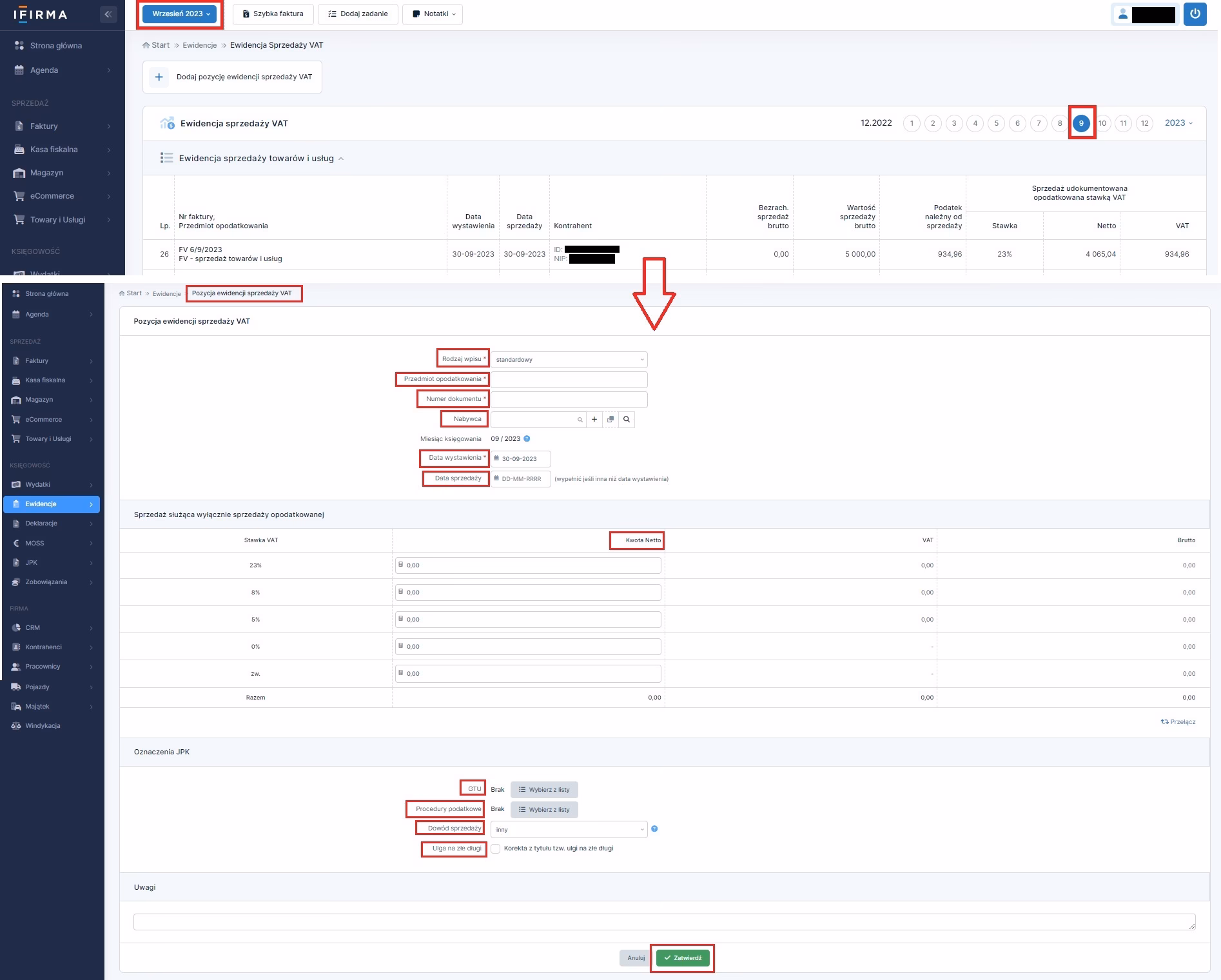 Czy fakturę ze stycznia można zaksięgować w następnym miesiącu?