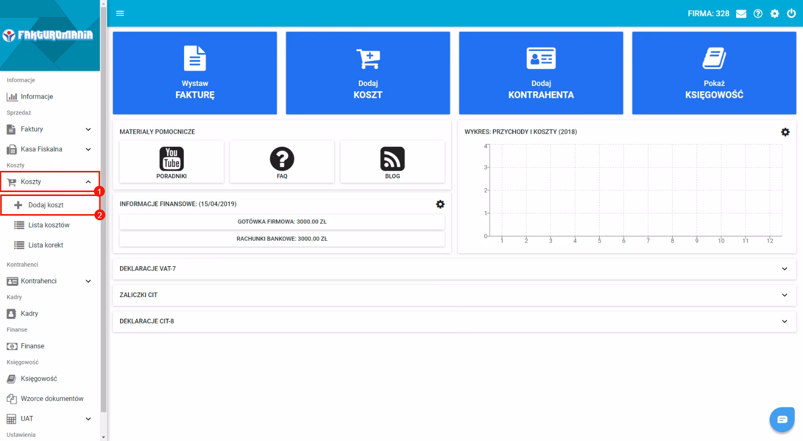 Czy można wystawić fakturę gotówkową powyżej 15000?