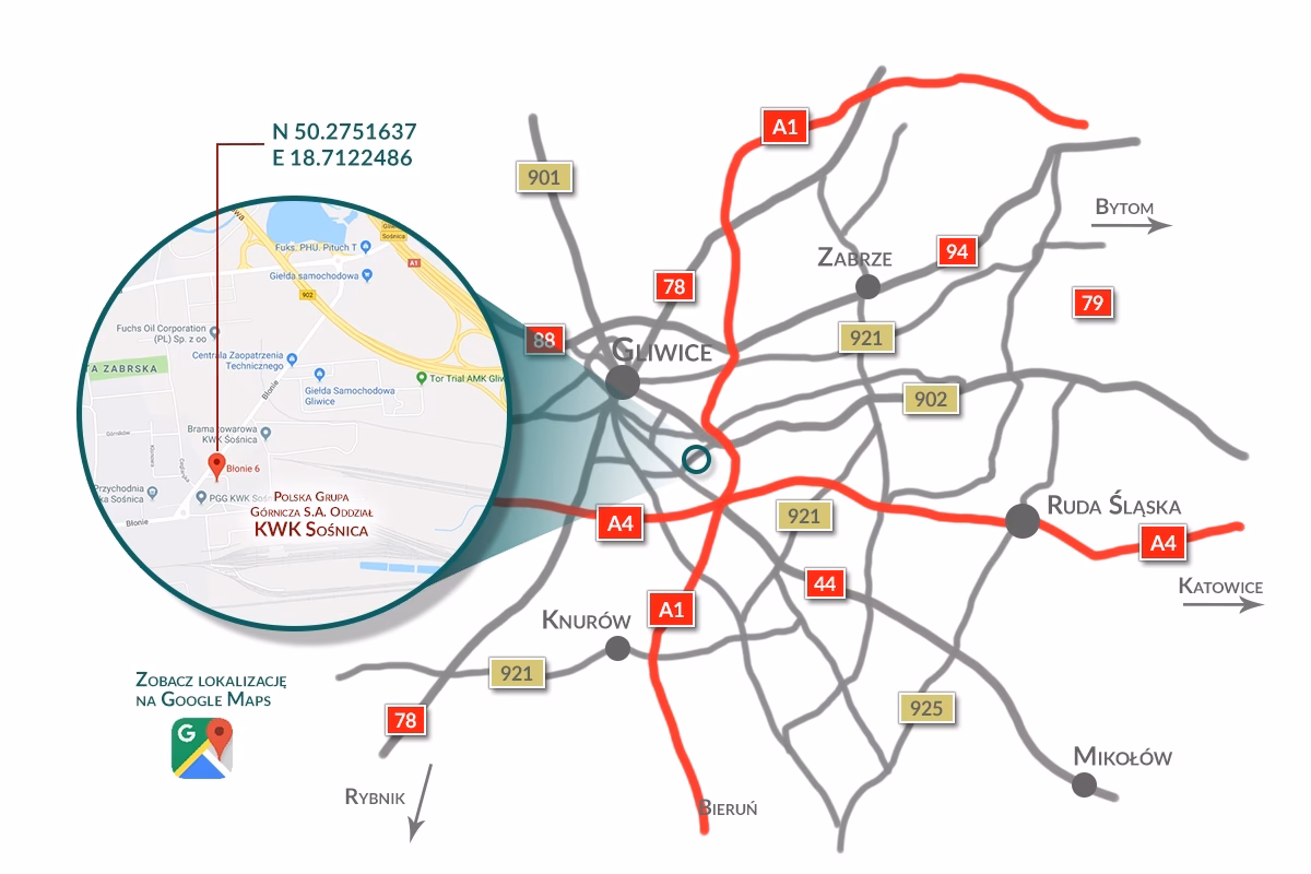 Które kopalnie należą do PGG?