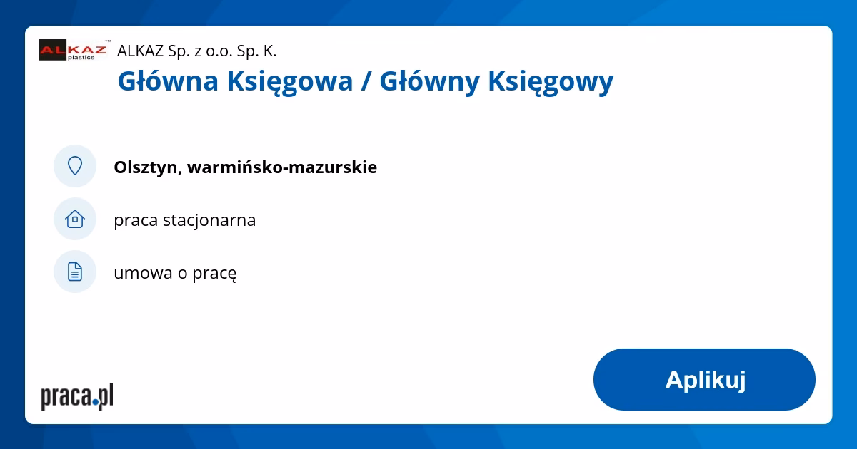 Kto jest dyrektorem generalnym firmy Plastics?