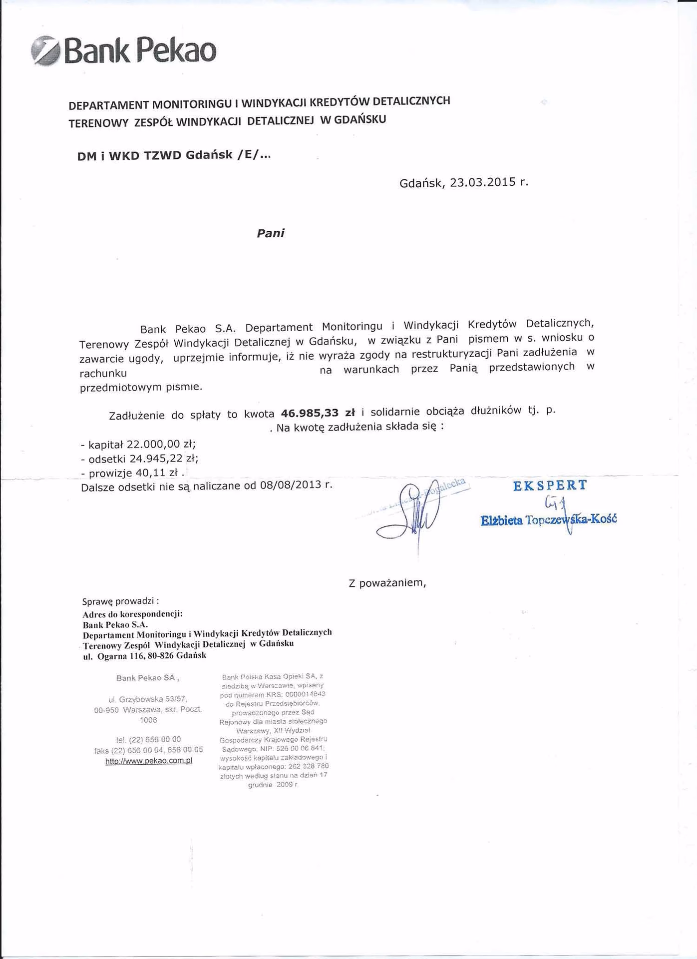 Ile jest wart Pekao SA?