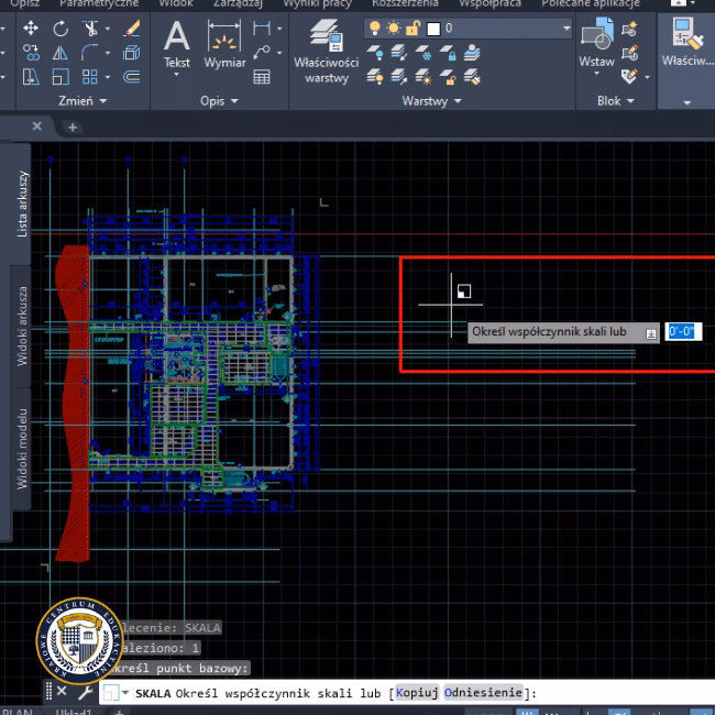 Jak ustawić layout w AutoCADzie?