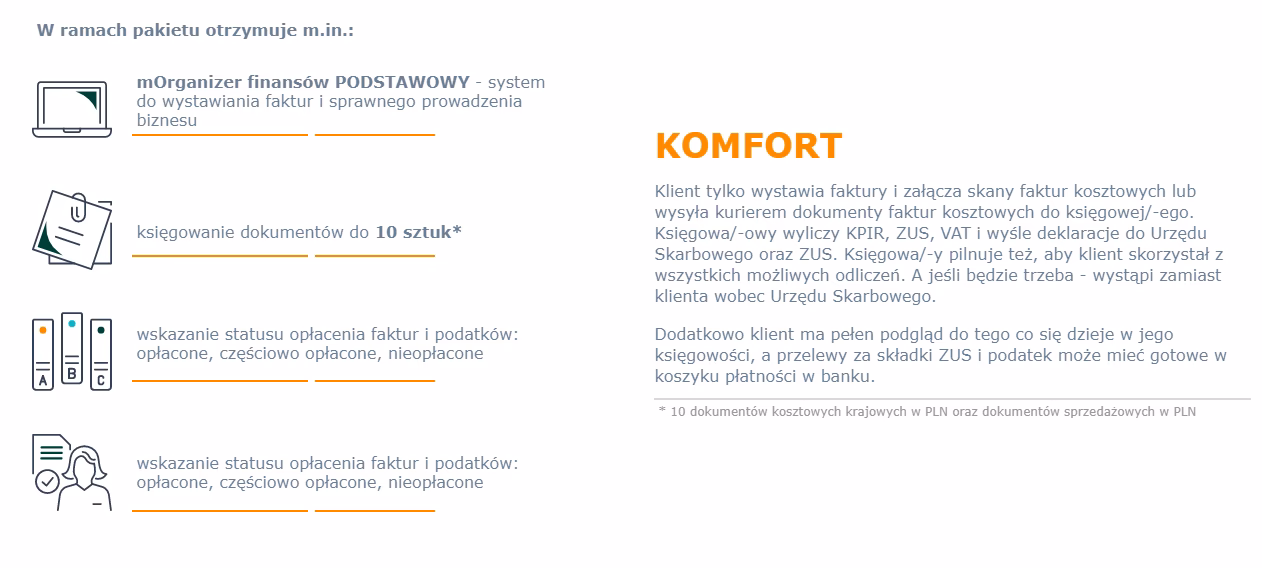 Ile zarabia się w komfort?