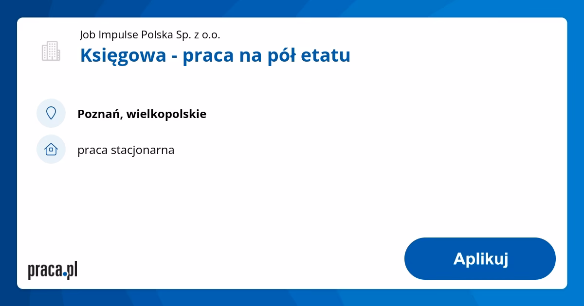 Ile godzin pracuje się na 1/2 etatu?