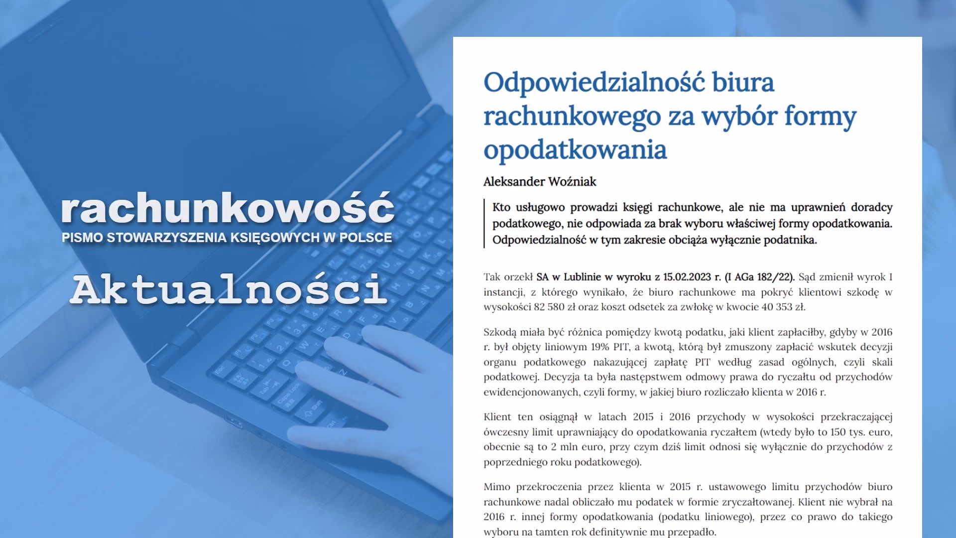 Czy trzeba informować pracownika o przekroczeniu progu podatkowego?