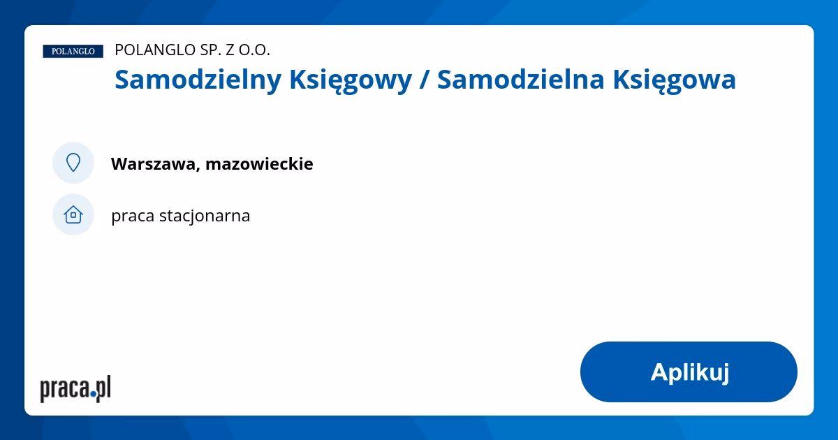 Czy główny księgowy może pracować na pół etatu?