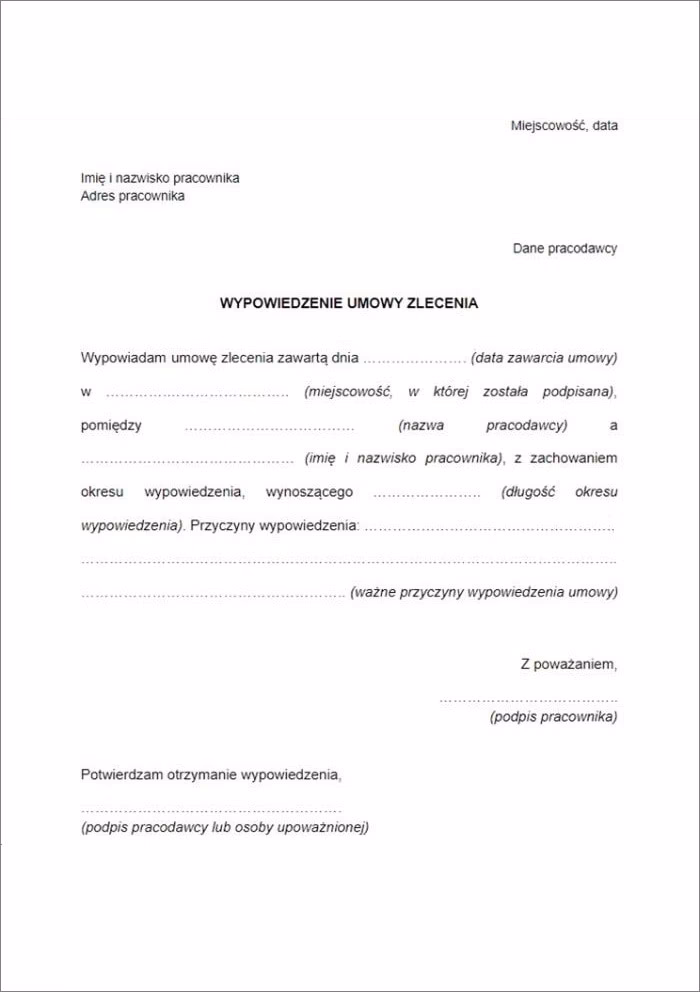 Czy po umowie o pracę można przejść na zlecenie?