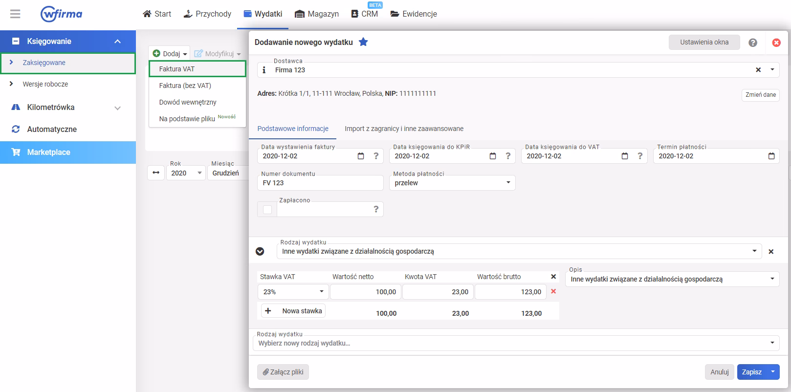 Co powinien zawierać paragon?