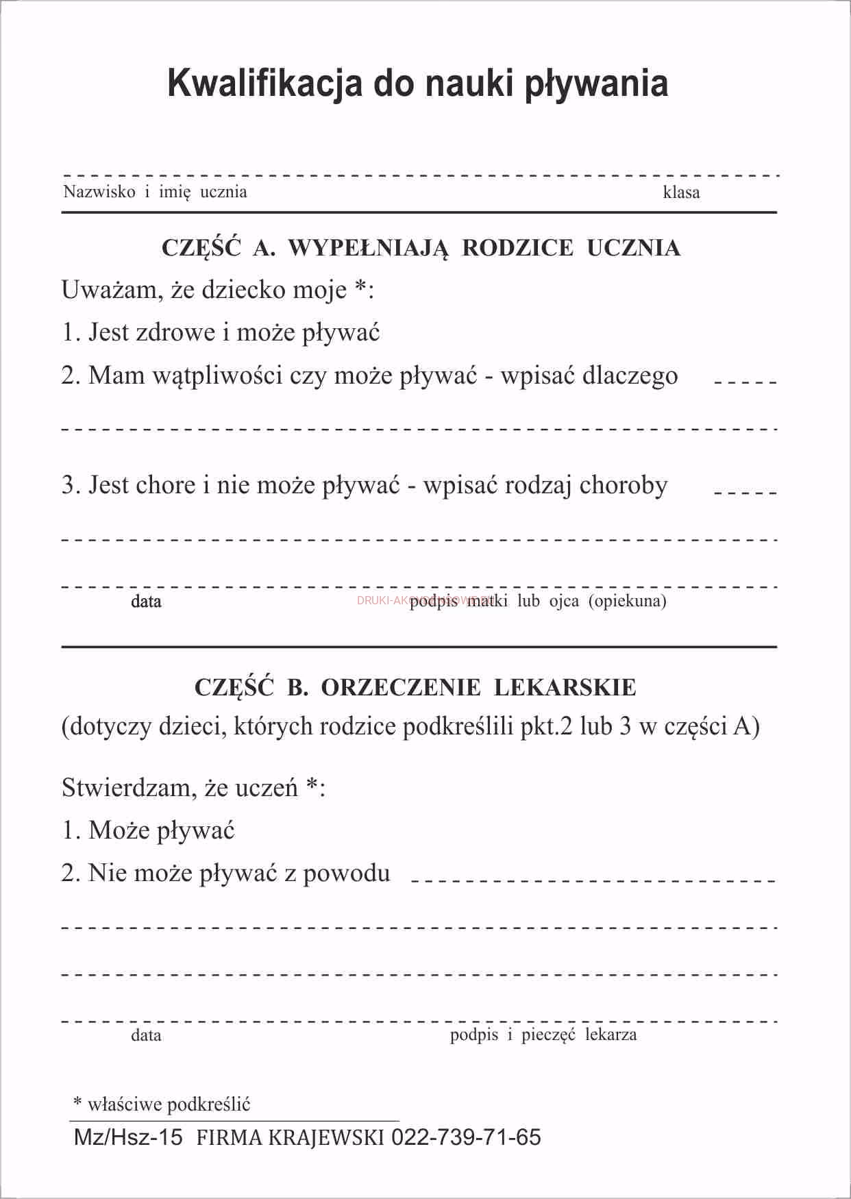 Ile miesięcznie zarabia instruktor pływania?