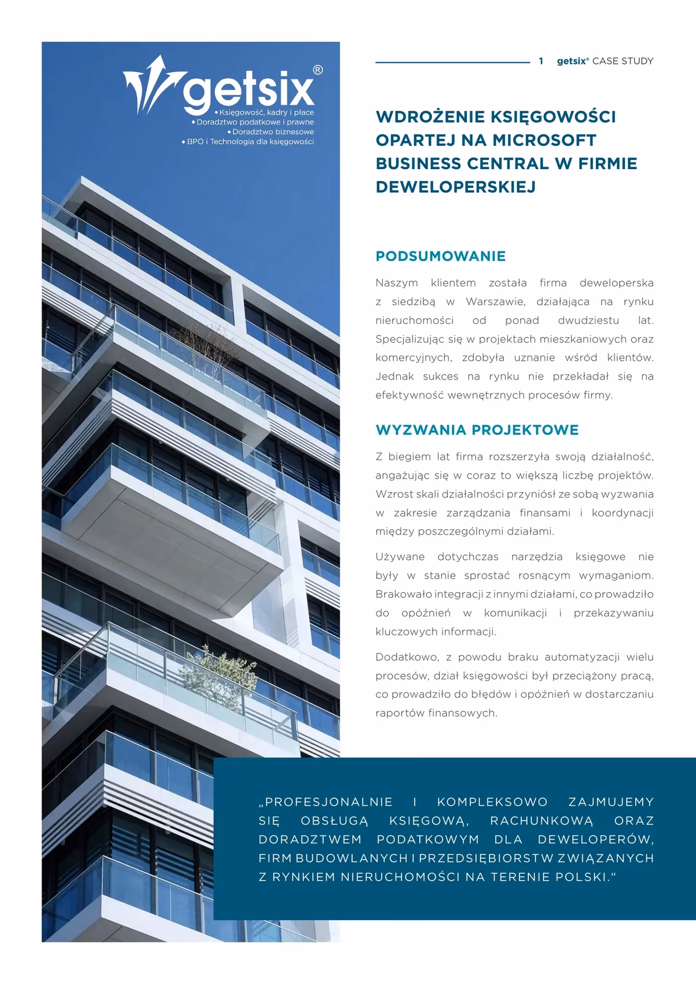 Jaka forma opodatkowania dla dewelopera?