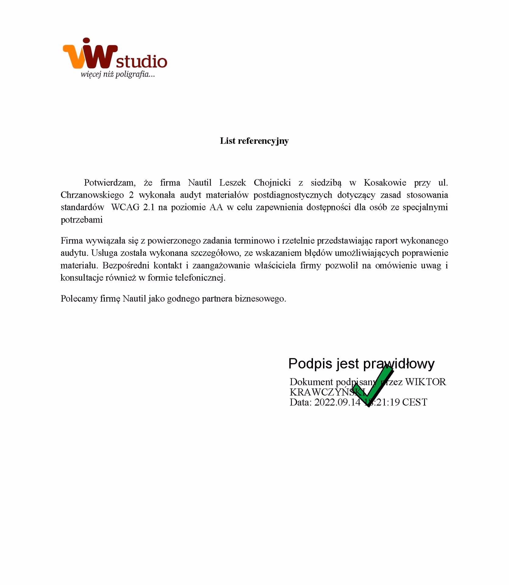 Jak napisać rekomendację do audytu?