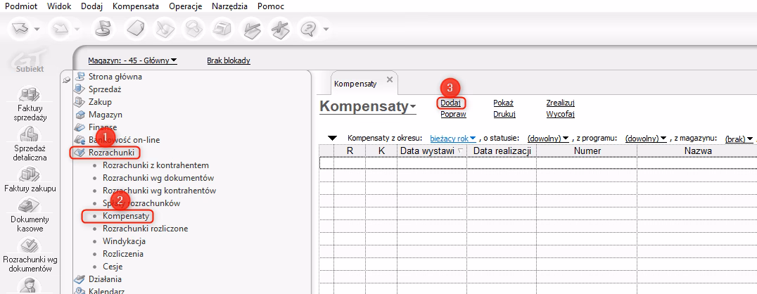 Jak prawidłowo zrobić kompensatę?