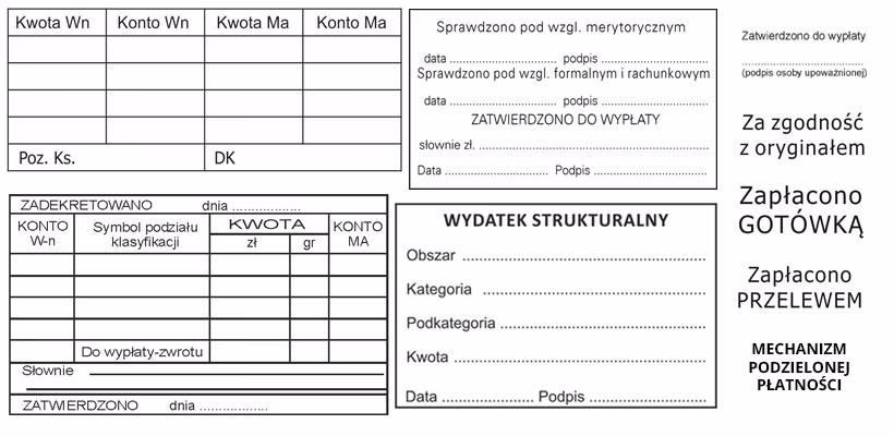 Gdzie pieczątka na dokumencie?