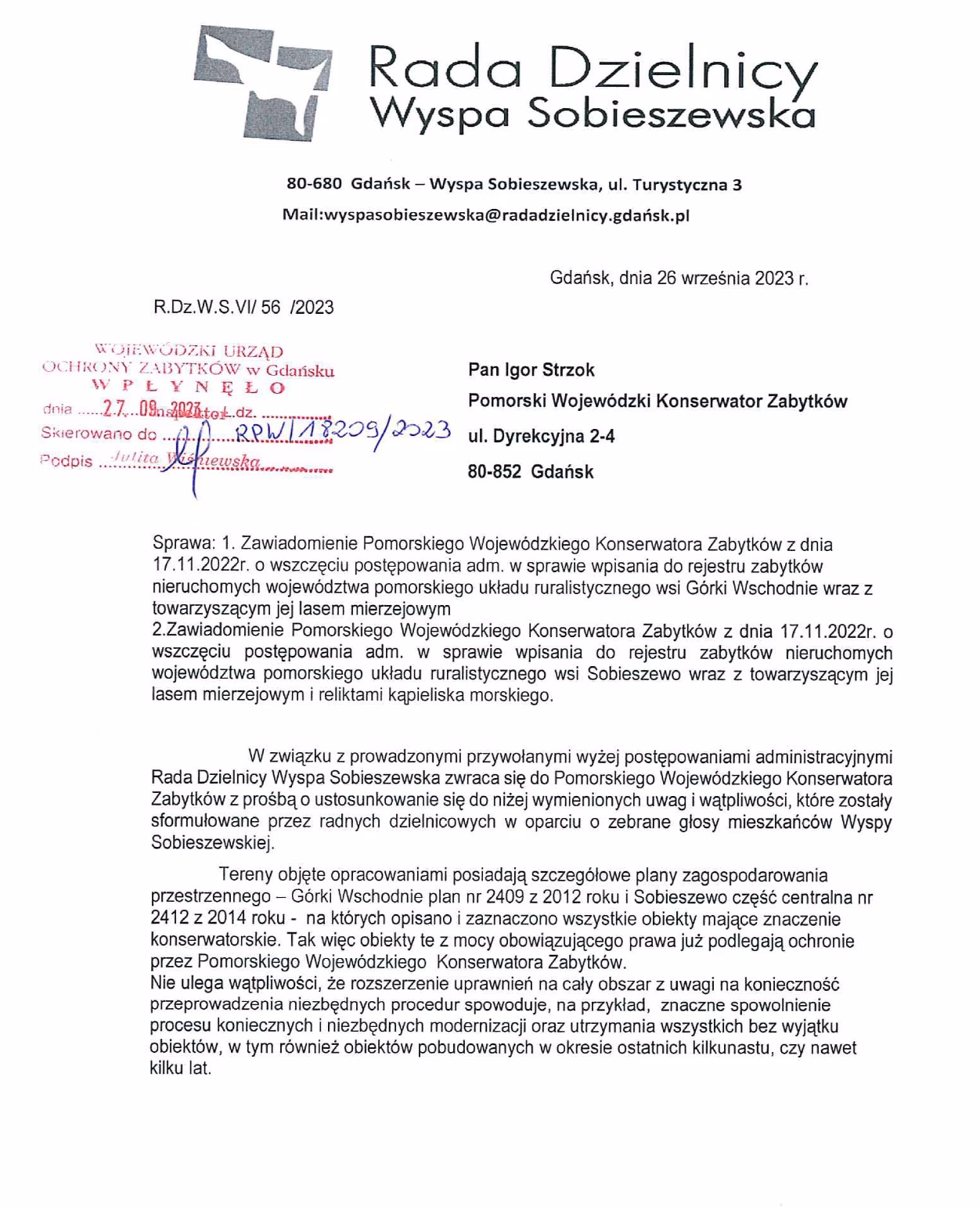 Jak złożyć wniosek do konserwatora zabytków?