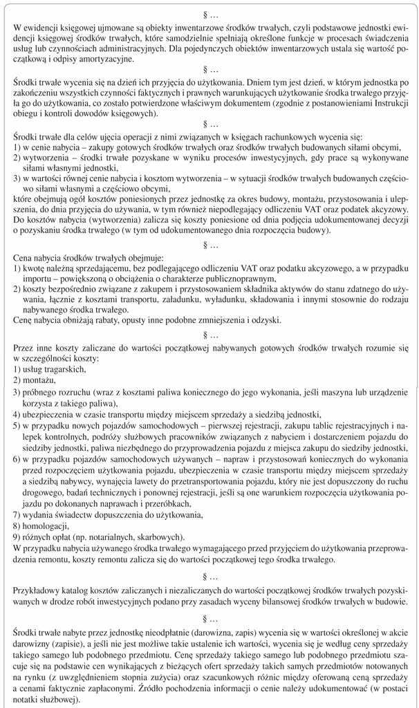 Co to jest polityka rachunkowości?