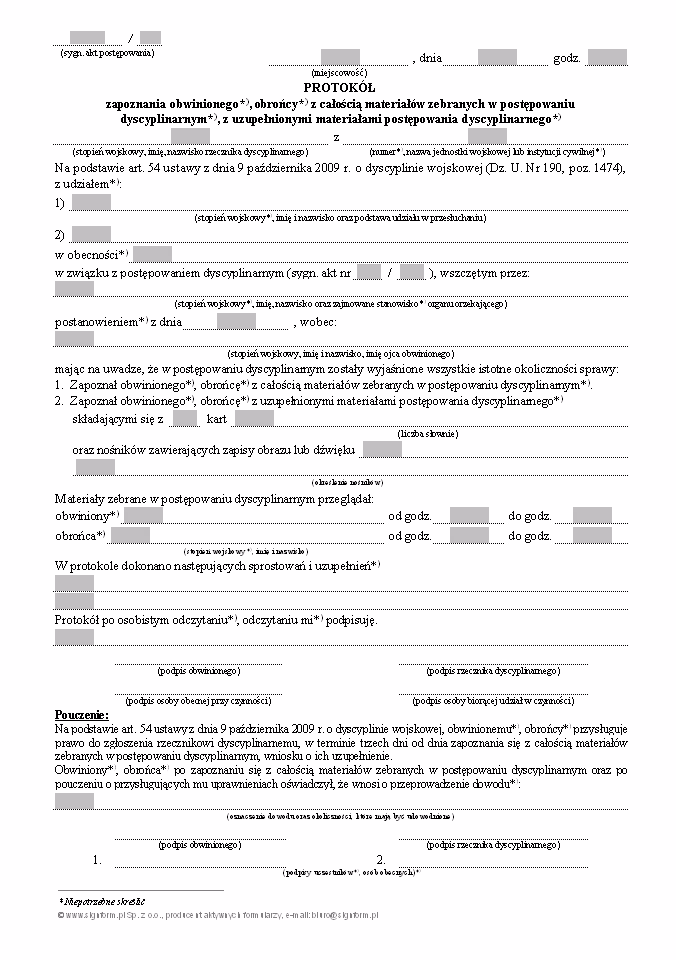 Na czym polega postępowanie dyscyplinarne?