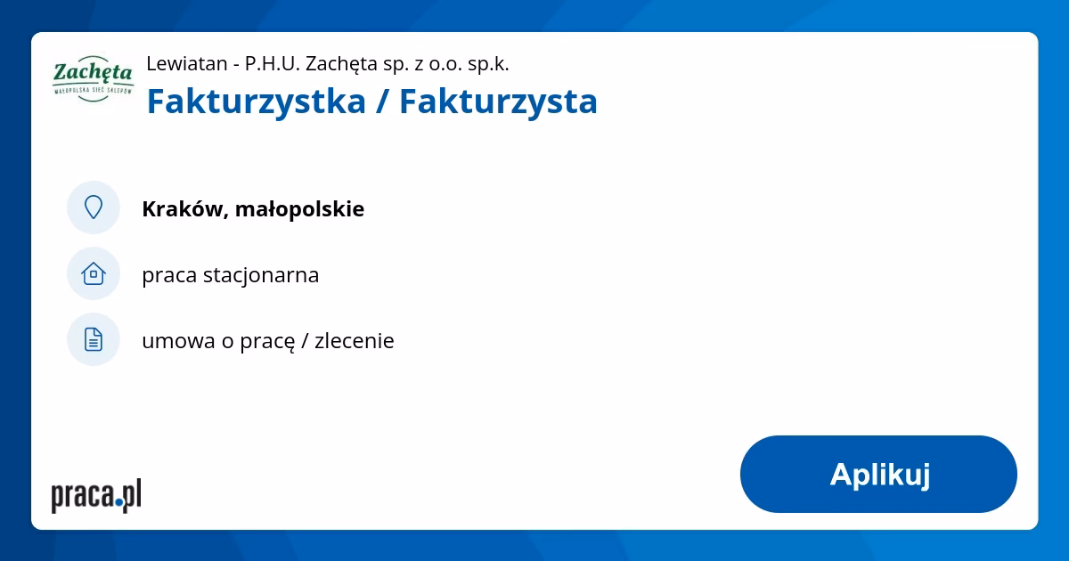 Jak wygląda praca w Lewiatanie?